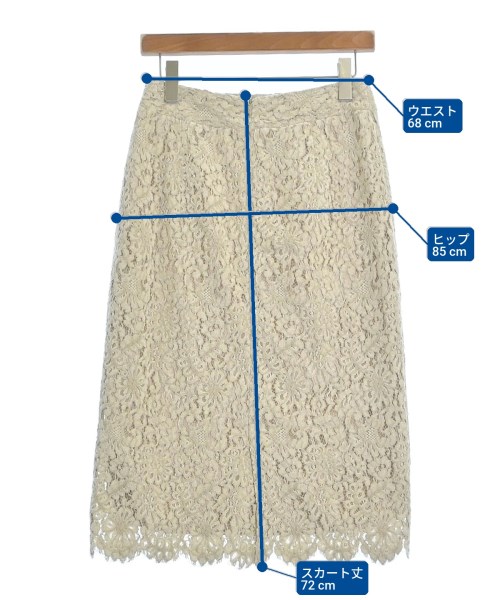 NATURAL BEAUTY BASIC（ナチュラルビューティーベーシック）ロング・マキシ丈スカート ベージュ サイズ:L レディース/2200623625040