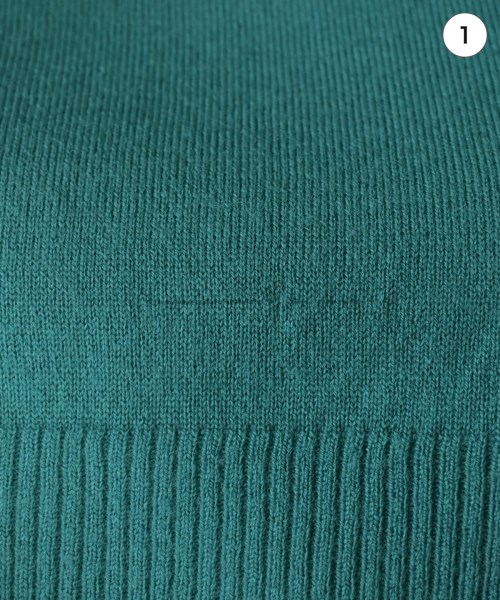 NATURAL BEAUTY BASIC（ナチュラルビューティーベーシック）ニット・セーター 緑 サイズ:M レディース/2200623625149