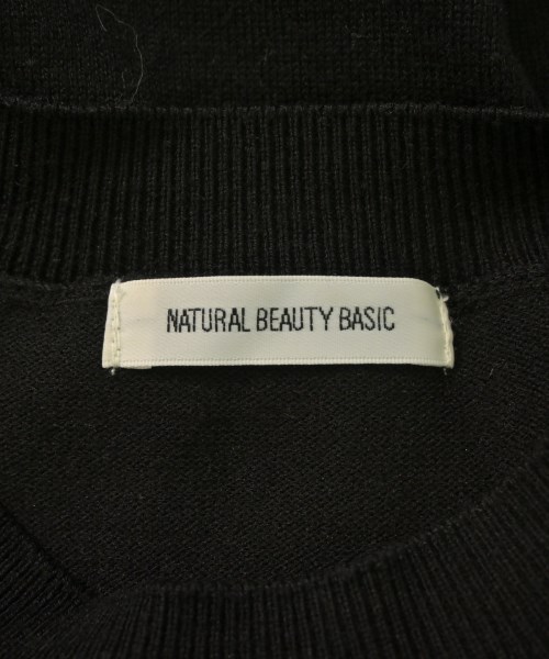 NATURAL BEAUTY BASIC（ナチュラルビューティーベーシック）ワンピース 黒 サイズ:M レディース/2200635196033
