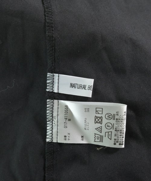 NATURAL BEAUTY BASIC（ナチュラルビューティーベーシック）ブラウス 黒 サイズ:M レディース/2200636782099