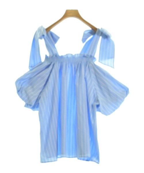 NATURAL BEAUTY BASIC（ナチュラルビューティーベーシック）ブラウス 青 サイズ:M レディース/2200636782112