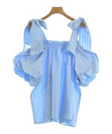 NATURAL BEAUTY BASIC（ナチュラルビューティーベーシック）ブラウス 青 サイズ:M レディース/2200636782112