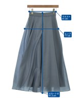 NATURAL BEAUTY BASIC（ナチュラルビューティーベーシック）ロング・マキシ丈スカート 青 サイズ:S レディース/2200631898047