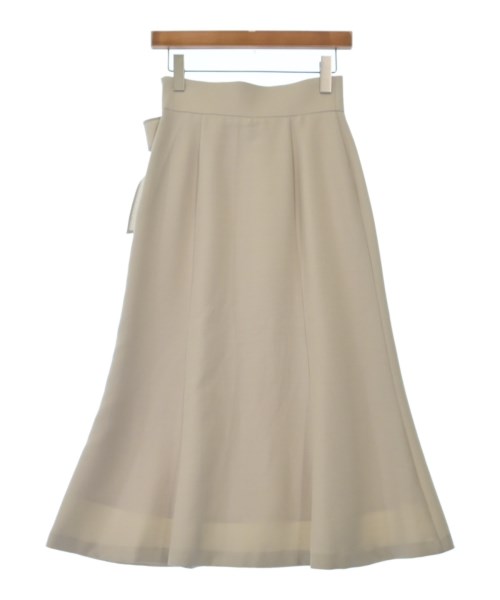 NATURAL BEAUTY BASIC（ナチュラルビューティーベーシック）ロング・マキシ丈スカート ベージュ サイズ:M レディース/2200632120079