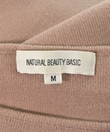 NATURAL BEAUTY BASIC（ナチュラルビューティーベーシック）ニット・セーター ピンク サイズ:M レディース/2200629946019