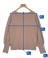 NATURAL BEAUTY BASIC（ナチュラルビューティーベーシック）ニット・セーター ピンク サイズ:M レディース/2200629946019