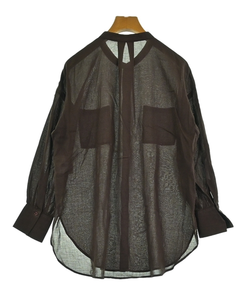 NATURAL BEAUTY BASIC（ナチュラルビューティーベーシック）ブラウス 茶 サイズ:S レディース/2200629946026