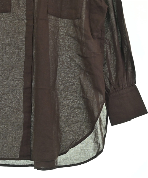 NATURAL BEAUTY BASIC（ナチュラルビューティーベーシック）ブラウス 茶 サイズ:S レディース/2200629946026
