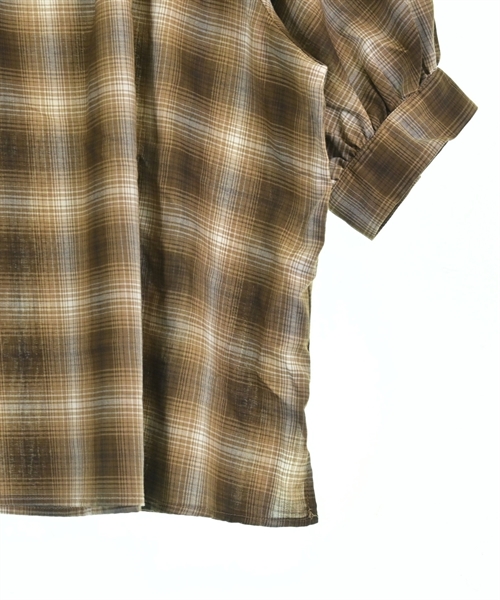 NATURAL BEAUTY BASIC（ナチュラルビューティーベーシック）ブラウス 茶 サイズ:S レディース/2200629946033