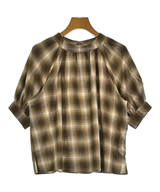 NATURAL BEAUTY BASIC（ナチュラルビューティーベーシック）ブラウス 茶 サイズ:S レディース/2200629946033