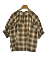 NATURAL BEAUTY BASIC（ナチュラルビューティーベーシック）ブラウス 茶 サイズ:S レディース/2200629946033