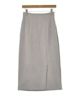 NATURAL BEAUTY BASIC（ナチュラルビューティーベーシック）ひざ丈スカート 紫 サイズ:M レディース/2200635947024