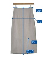 NATURAL BEAUTY BASIC（ナチュラルビューティーベーシック）ひざ丈スカート 紫 サイズ:M レディース/2200635947024