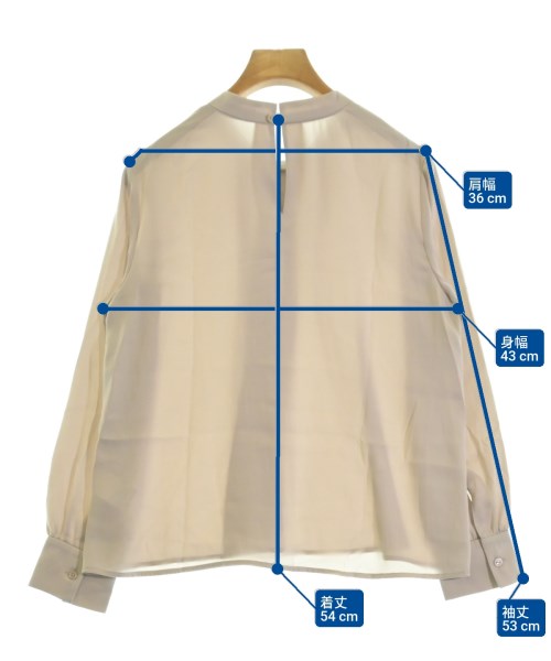 NATURAL BEAUTY BASIC（ナチュラルビューティーベーシック）ブラウス ピンク サイズ:S レディース/2200621901160