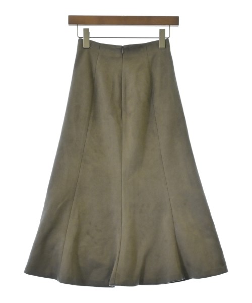 NATURAL BEAUTY BASIC（ナチュラルビューティーベーシック）ロング・マキシ丈スカート グレー サイズ:XS レディース/2200636365087