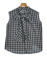 NATURAL BEAUTY BASIC（ナチュラルビューティーベーシック）カジュアルシャツ 黒 サイズ:S レディース/2200620344111