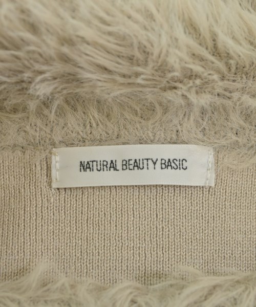 NATURAL BEAUTY BASIC（ナチュラルビューティーベーシック）ニット・セーター ベージュ サイズ:F レディース/2200620344128