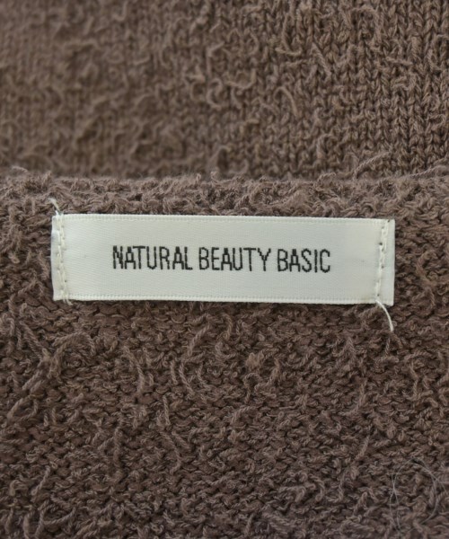 NATURAL BEAUTY BASIC（ナチュラルビューティーベーシック）ニット・セーター 茶 サイズ:M レディース/2200639143064