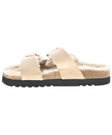 NATURAL BEAUTY BASIC（ナチュラルビューティーベーシック）サンダル ベージュ サイズ:L(24.5cm位) レディース/2200639143132