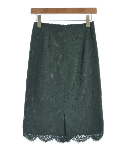 NATURAL BEAUTY BASIC（ナチュラルビューティーベーシック）ひざ丈スカート 緑 サイズ:S レディース/2200637529037