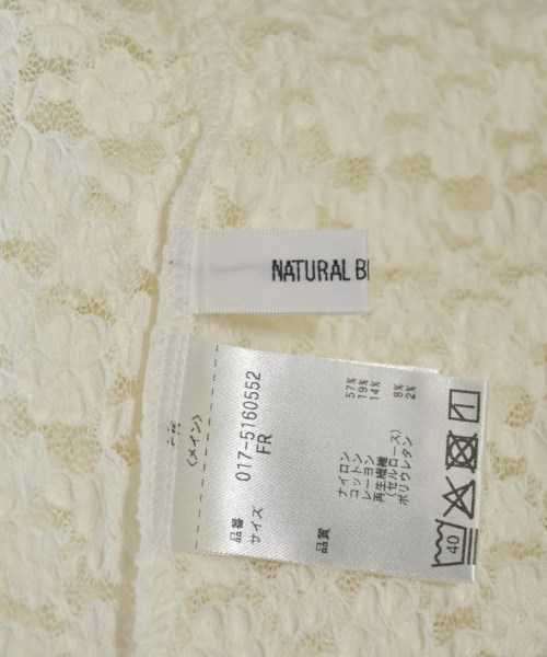 NATURAL BEAUTY BASIC（ナチュラルビューティーベーシック）Tシャツ・カットソー 白 サイズ:F レディース/2200626580087