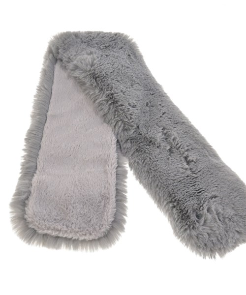 NATURAL BEAUTY BASIC（ナチュラルビューティーベーシック）マフラー グレー サイズ:- レディース/2200636832145