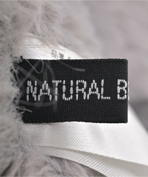 NATURAL BEAUTY BASIC（ナチュラルビューティーベーシック）マフラー グレー サイズ:- レディース/2200636832145