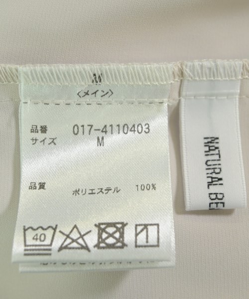 NATURAL BEAUTY BASIC（ナチュラルビューティーベーシック）ブラウス ベージュ サイズ:M レディース/2200622382043