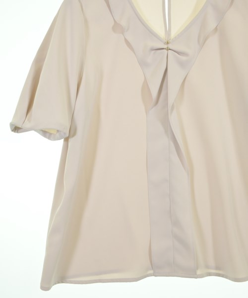 NATURAL BEAUTY BASIC（ナチュラルビューティーベーシック）ブラウス ベージュ サイズ:M レディース/2200622382043