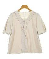 NATURAL BEAUTY BASIC（ナチュラルビューティーベーシック）ブラウス ベージュ サイズ:M レディース/2200622382043