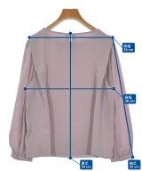NATURAL BEAUTY BASIC（ナチュラルビューティーベーシック）ブラウス ピンク サイズ:S レディース/2200636731172