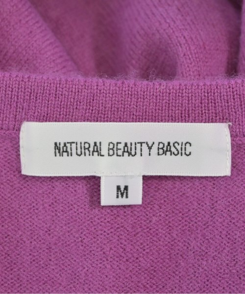 NATURAL BEAUTY BASIC（ナチュラルビューティーベーシック）カーディガン ピンク サイズ:M レディース/2200633822057