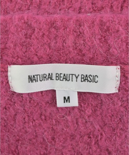 NATURAL BEAUTY BASIC（ナチュラルビューティーベーシック）ニット・セーター ピンク サイズ:M レディース/2200633822095