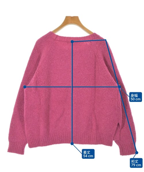 NATURAL BEAUTY BASIC（ナチュラルビューティーベーシック）ニット・セーター ピンク サイズ:M レディース/2200633822095