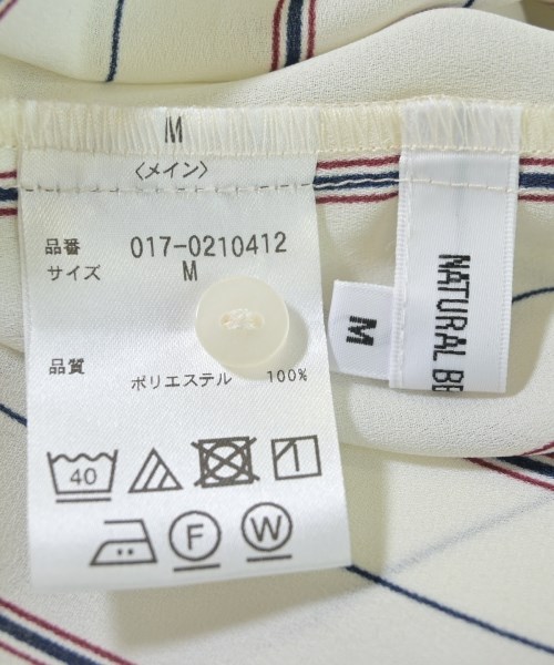 NATURAL BEAUTY BASIC（ナチュラルビューティーベーシック）ブラウス 白 サイズ:M レディース/2200627684173