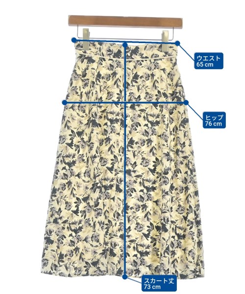 NATURAL BEAUTY BASIC（ナチュラルビューティーベーシック）ロング・マキシ丈スカート 白 サイズ:S レディース/2200637530026