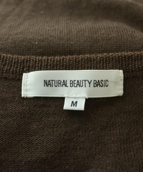 NATURAL BEAUTY BASIC（ナチュラルビューティーベーシック）カーディガン 茶 サイズ:M レディース/2200634636028
