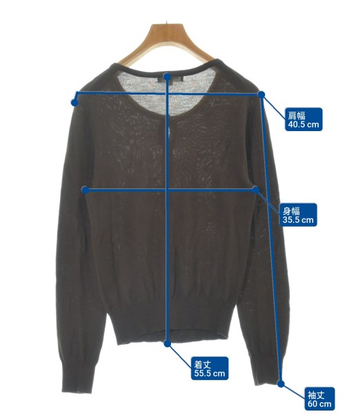 NATURAL BEAUTY BASIC（ナチュラルビューティーベーシック）カーディガン 茶 サイズ:M レディース/2200634636028