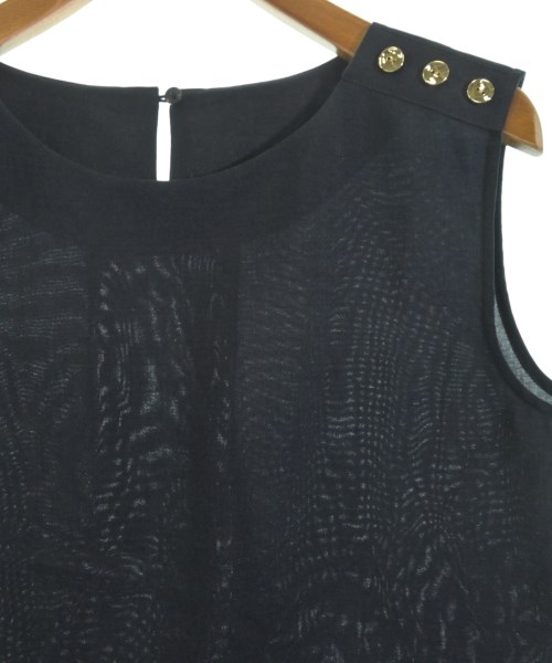 NATURAL BEAUTY BASIC（ナチュラルビューティーベーシック）ブラウス 紺 サイズ:M レディース/2200632771134