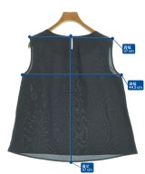 NATURAL BEAUTY BASIC（ナチュラルビューティーベーシック）ブラウス 紺 サイズ:M レディース/2200632771134