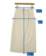NATURAL BEAUTY BASIC（ナチュラルビューティーベーシック）ロング・マキシ丈スカート 白 サイズ:M レディース/2200643689039