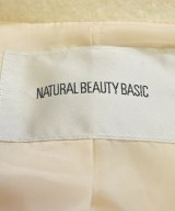 NATURAL BEAUTY BASIC（ナチュラルビューティーベーシック）ピーコート 白 サイズ:S レディース/2200635294029
