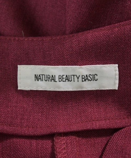 NATURAL BEAUTY BASIC（ナチュラルビューティーベーシック）ワンピース ピンク サイズ:S レディース/2200643947061