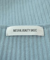 NATURAL BEAUTY BASIC（ナチュラルビューティーベーシック）ニット・セーター 青 サイズ:F レディース/2200643947092