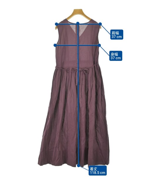 NATURAL BEAUTY BASIC（ナチュラルビューティーベーシック）ワンピース 紫 サイズ:M レディース/2200643959026