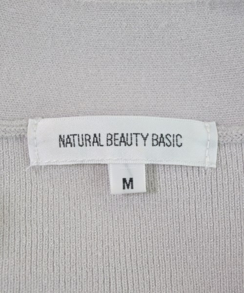 NATURAL BEAUTY BASIC（ナチュラルビューティーベーシック）ニット・セーター グレー サイズ:M レディース/2200634528118