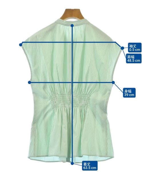 NATURAL BEAUTY BASIC（ナチュラルビューティーベーシック）ベスト 緑 サイズ:S レディース/2200622435053