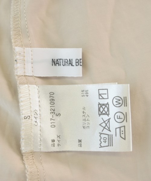 NATURAL BEAUTY BASIC（ナチュラルビューティーベーシック）カジュアルシャツ ベージュ サイズ:S レディース/2200621622034