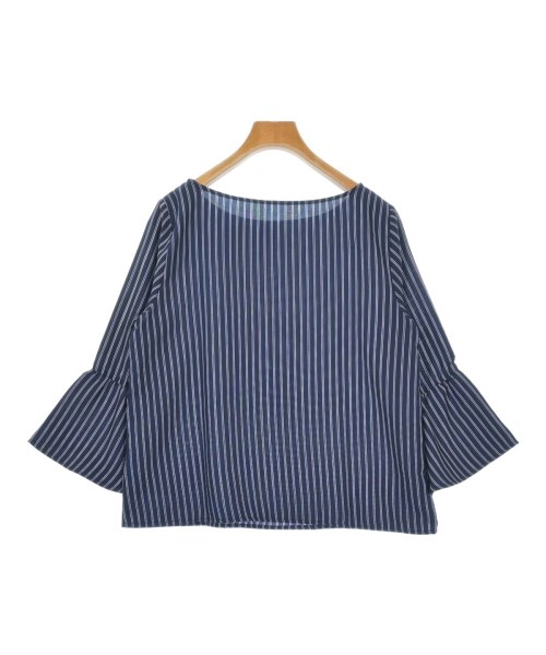 NATURAL BEAUTY BASIC（ナチュラルビューティーベーシック）ブラウス 紺 サイズ:M レディース/2200623918050