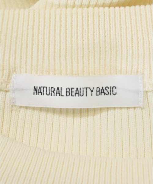 NATURAL BEAUTY BASIC（ナチュラルビューティーベーシック）ニット・セーター 白 サイズ:F レディース/2200624079064